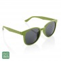 Ochelari de soare UV400, cu rama din fibre de grau, verde