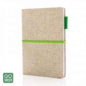 Notebook A5 ECO, din bumbac si bambus Notebook A5 ECO, din bumbac si bambus
