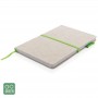 Notebook A5 ECO, din bumbac si bambus