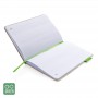 Notebook A5 ECO, din bumbac si bambus, sustenabil
