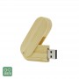 Stick USB din bambus