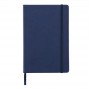 Blocnotes A5 Deluxe, din PU, navy