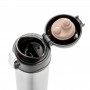 Cana termos Easy LOCK, 450ml, argintie, detaliu capac