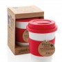 Cana Eco PLA, pentru cafea, red, packaging