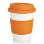 Cana Eco PLA, pentru cafea, portocalie