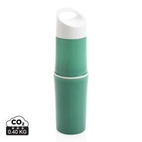 Sticla din trestie zahar, BE O LIFESTYLE 500ml Sticla din trestie zahar, BE O LIFESTYLE 500ml verde