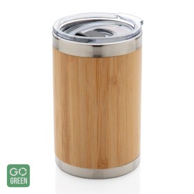 Pahar cafea din bambus si inox, 270ml Pahar cafea, din bambus si inox