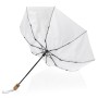 Umbrela Impact RPET automata, cu maner bambus