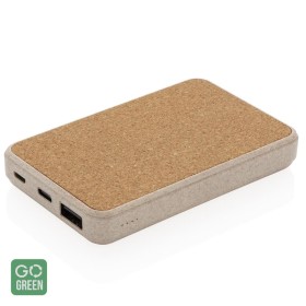 Acumulator extern din pluta si paie de grau, 5.000mAh