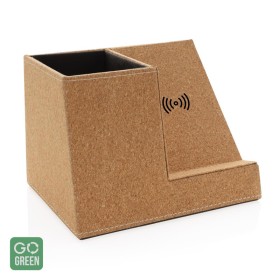 Suport din pluta pentru pixuri cu incarcare wireless, 5W