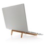 Suport din bambus pentru laptop pana la 15,6 inch