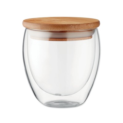 Pahar borosilicat cu perte dublu, 250ml