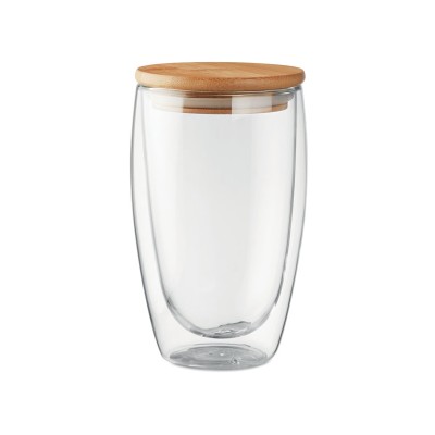 Pahar borosilicat cu perte dublu, 450ml