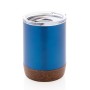 Cana cafea din pluta, 180ml, albastra
