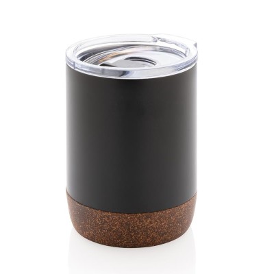 Cana cafea din pluta, 180ml, neagra