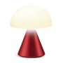 Mini lampa LED cu lumina calda, MINA, rosu inchis