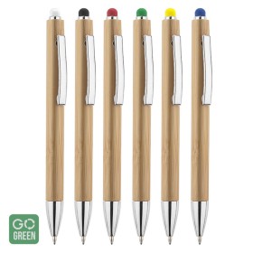 Pixuri din bambus, cu capat pentru ecran tactil, TUSO