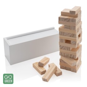 Joc de stivuire blocuri din lemn de lux