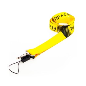 Lanyard pentru ecuson si memory stick, personalizat prin sublimare