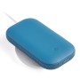 Incarcator wireless cu bluetooth si boxa 360°, albastru