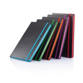 Blocnotes A5, cu lateral colorat Blocnotes A5 cu lateral colorat