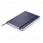 Blocnotes A5 Deluxe, din PU, navy blue, markgifts