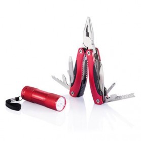 Cleste multitool, cu lanterna